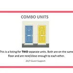 Two 800 Tower Cozysuites With Gym! 8Fl
